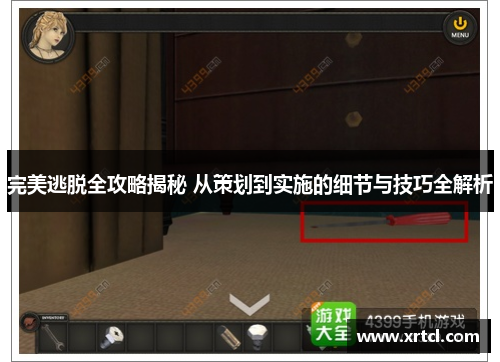 完美逃脱全攻略揭秘 从策划到实施的细节与技巧全解析